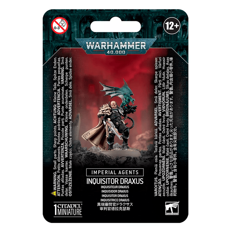 Games Workshop Warhammer 40,000: Imperial Agents - Lord Inquisitor Kyria Draxus available at Northumbrian Tin Soldier
