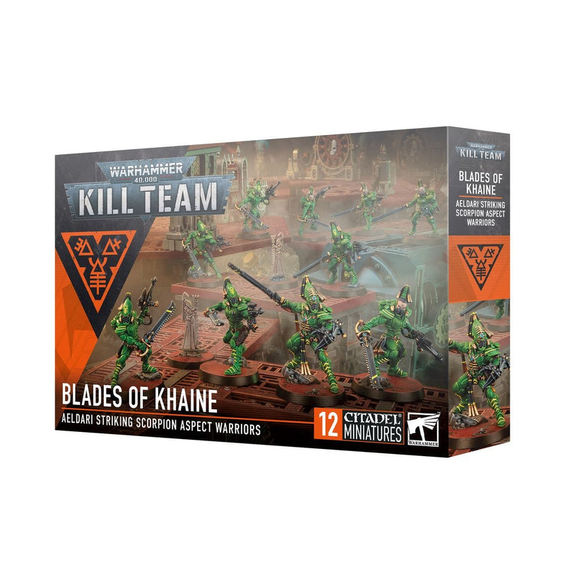 Games Workshop Warhammer 40,000: Kill Team - Aeldari Blades Of Khaine available at Northumbrian Tin Soldier