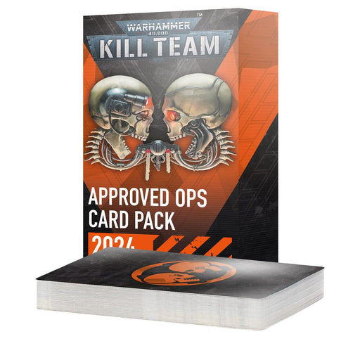 Games Workshop Warhammer 40,000: Kill Team - Approved Ops Card Pack available at Northumbrian Tin Soldier