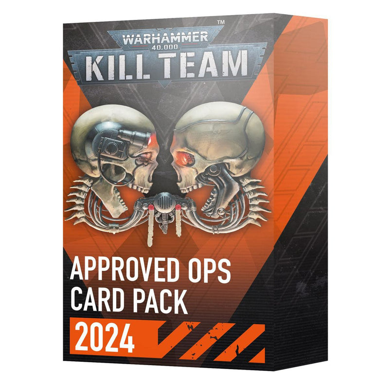 Games Workshop Warhammer 40,000: Kill Team - Approved Ops Card Pack available at Northumbrian Tin Soldier