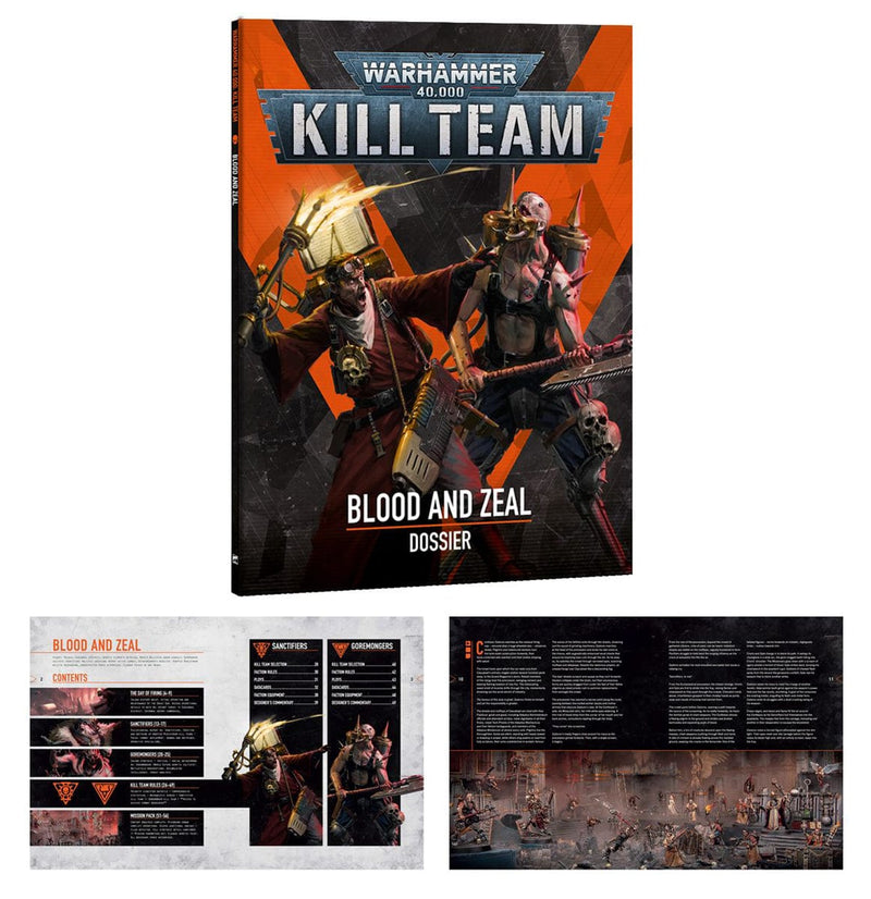 Games Workshop Warhammer 40,000: Kill Team - Blood & Zeal available at Northumbrian Tin Soldier