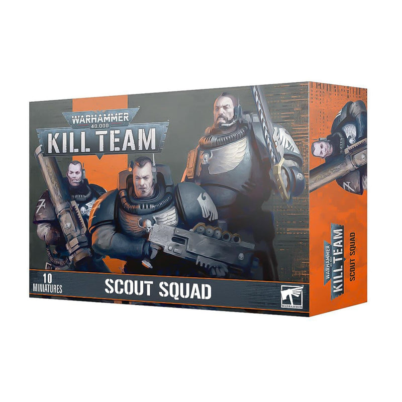 Games Workshop Warhammer 40,000: Kill Team - Space Marine Scout Squad available at Northumbrian Tin Soldier