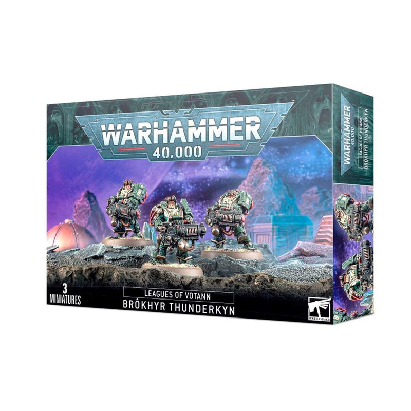 Games Workshop Warhammer 40,000: Leagues Of Votann - Brôkhyr Thunderkyn available at Northumbrian Tin Soldier