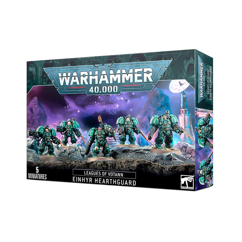 Games Workshop Warhammer 40,000: Leagues Of Votann - Einhyr Hearthguard available at Northumbrian Tin Soldier