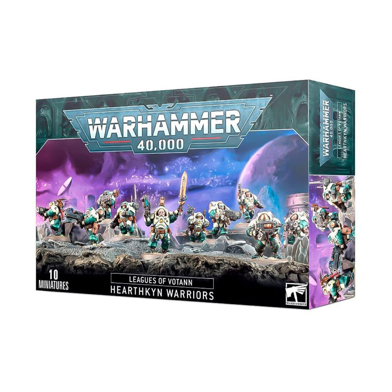 Games Workshop Warhammer 40,000: Leagues Of Votann - Hearthkyn Warriors available at Northumbrian Tin Soldier
