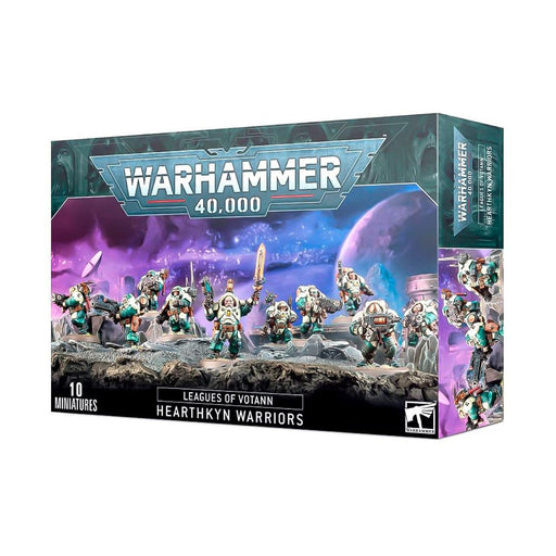Games Workshop Warhammer 40,000: Leagues Of Votann - Hearthkyn Warriors available at Northumbrian Tin Soldier