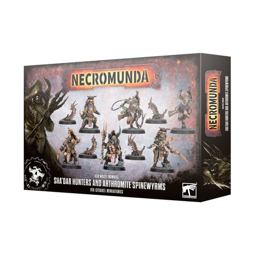 Games Workshop Warhammer 40,000: Necromunda - Sha'Dar Hunters & Arthromite Spinewyrms available at Northumbrian Tin Soldier