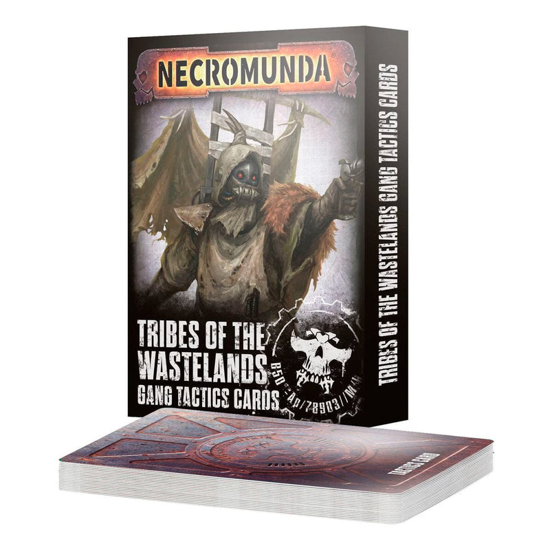 Games Workshop Warhammer 40,000: Necromunda - Tribes of the Wastelands Cards available at Northumbrian Tin Soldier