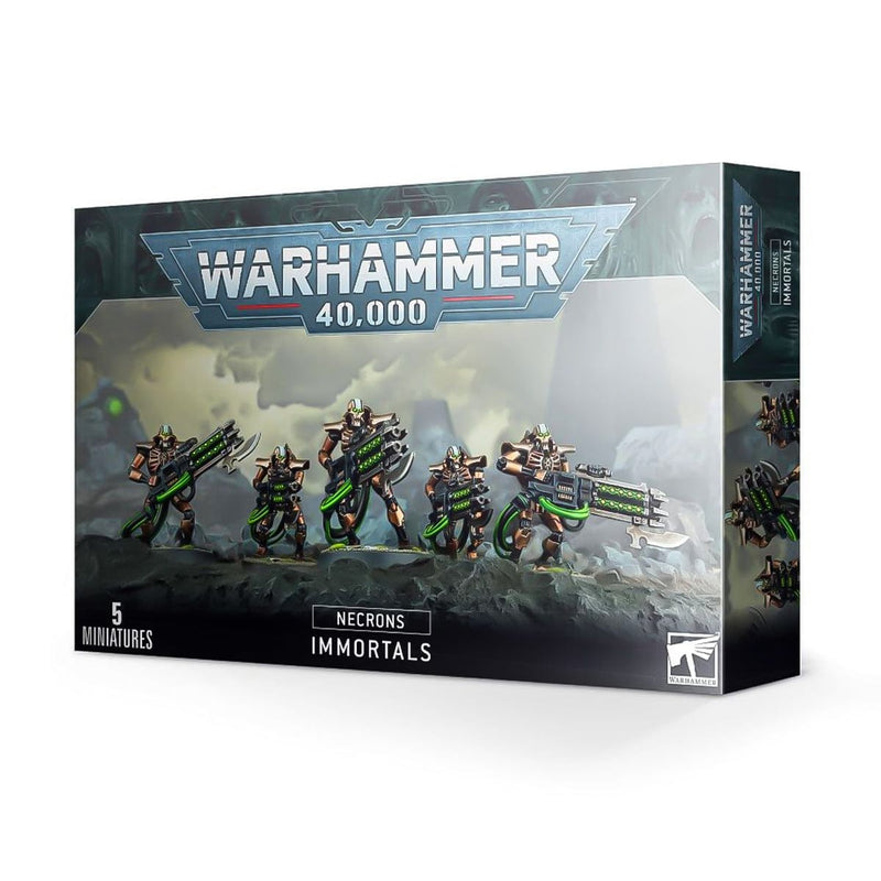 Games Workshop Warhammer 40,000: Necrons - Immortals available at Northumbrian Tin Soldier