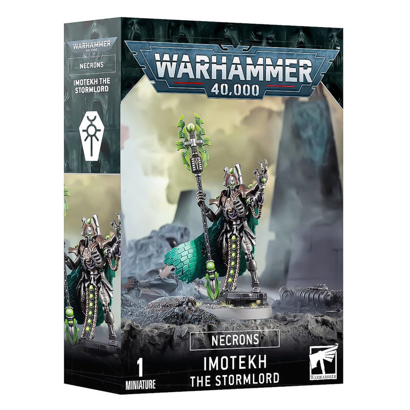 Games Workshop Warhammer 40,000: Necrons - Imotekh The Stormlord available at Northumbrian Tin Soldier