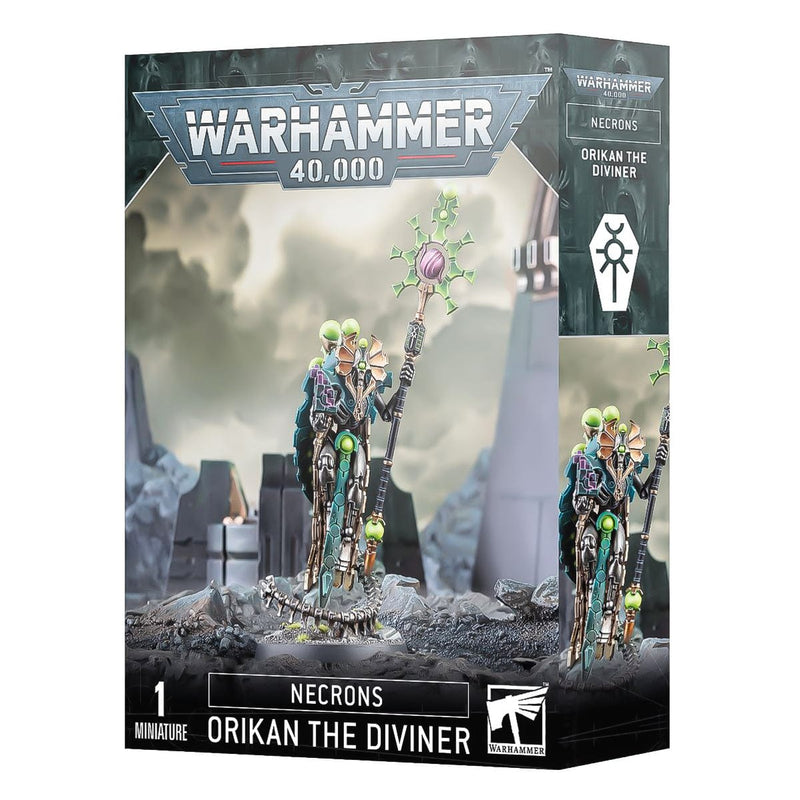 Games Workshop Warhammer 40,000: Necrons - Orikan The Diviner available at Northumbrian Tin Soldier