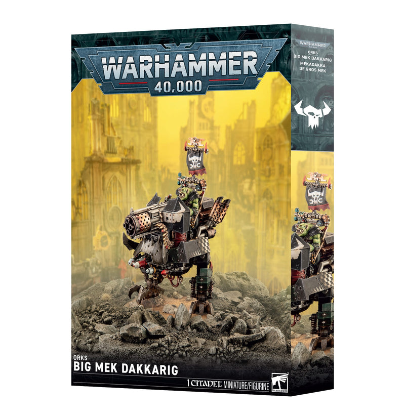 Games Workshop Warhammer 40,000: Orks - Big Mek Dakkarig available at Northumbrian Tin Soldier