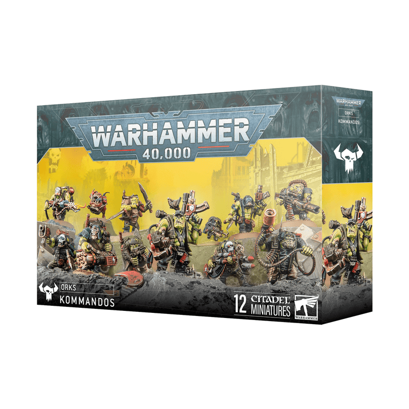 Games Workshop Warhammer 40,000: Orks - Kommandos available at Northumbrian Tin Soldier