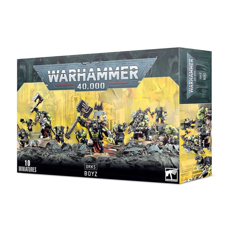 Games Workshop Warhammer 40,000: Orks - Ork Boyz available at Northumbrian Tin Soldier
