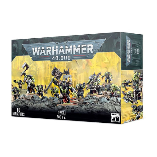 Games Workshop Warhammer 40,000: Orks - Ork Boyz available at Northumbrian Tin Soldier