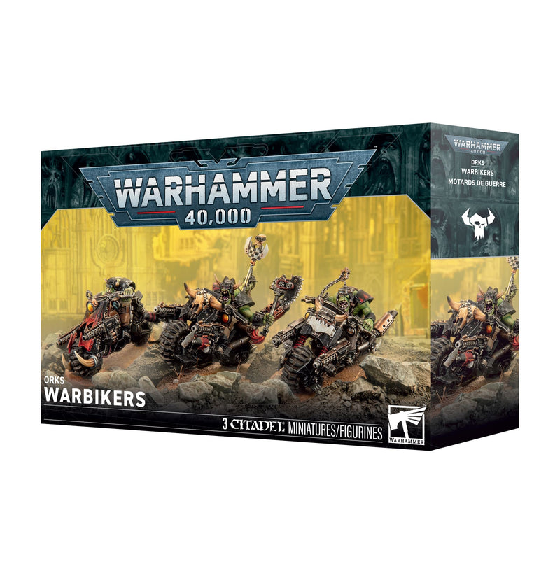 Games Workshop Warhammer 40,000: Orks - Warbikers available at Northumbrian Tin Soldier
