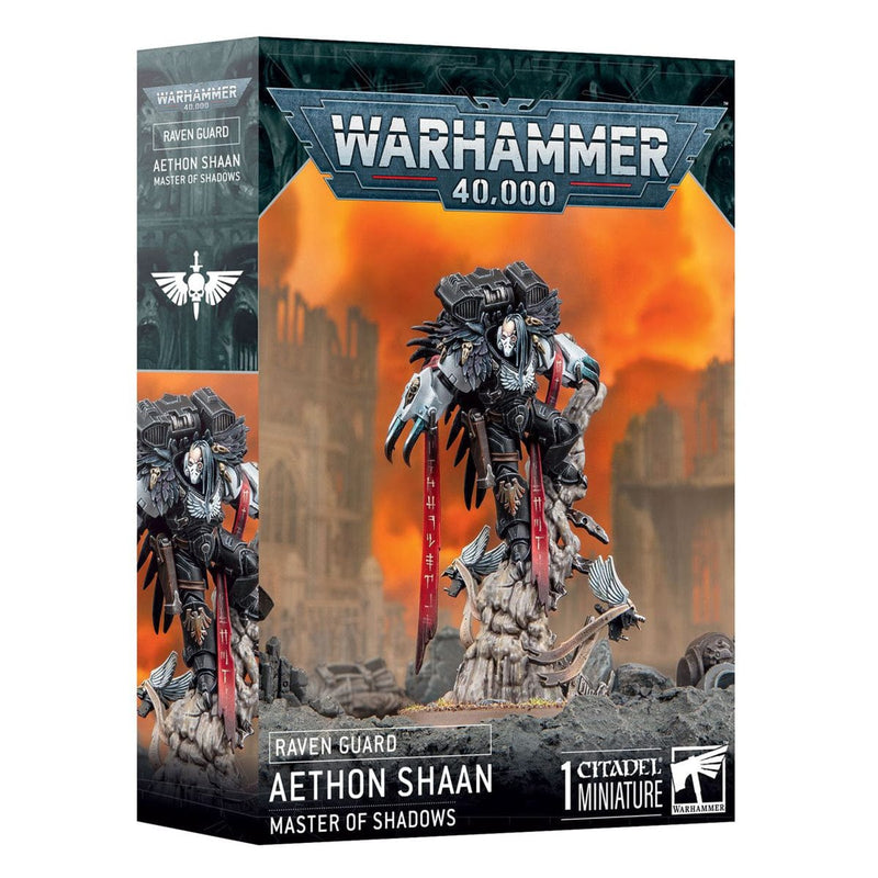 Games Workshop Warhammer 40,000: Raven Guard - Aethon Shaan available at Northumbrian Tin Soldier