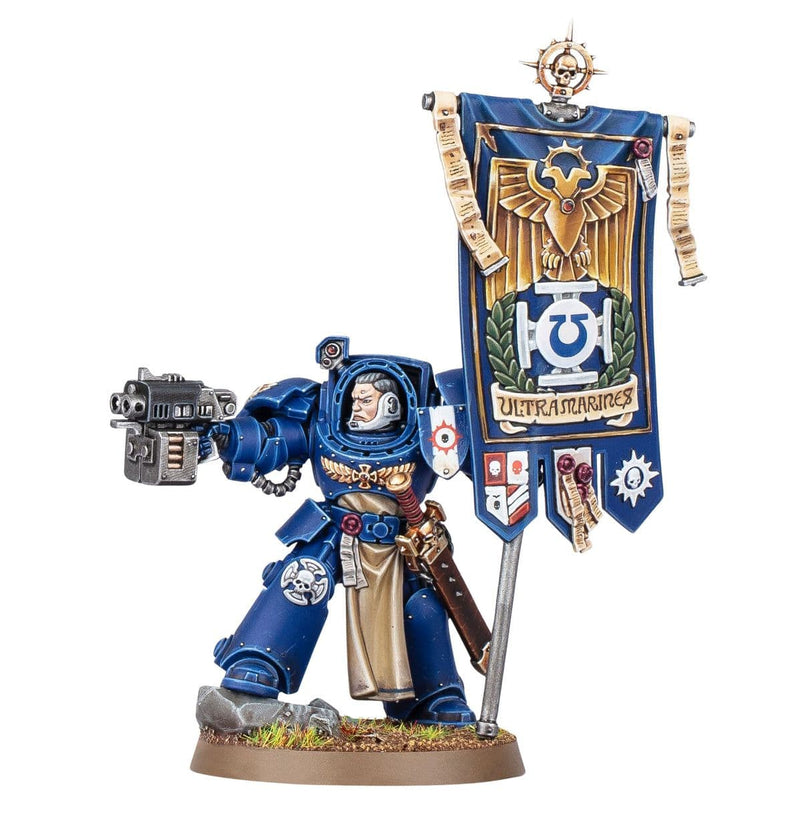 Games Workshop Warhammer 40,000: Space Marines - Ancient in Terminator Armour available at Northumbrian Tin Soldier