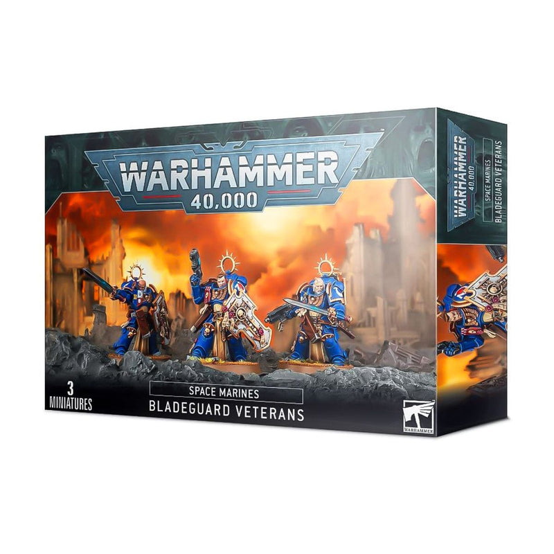 Games Workshop Warhammer 40,000: Space Marines - Bladeguard Veterans available at Northumbrian Tin Soldier