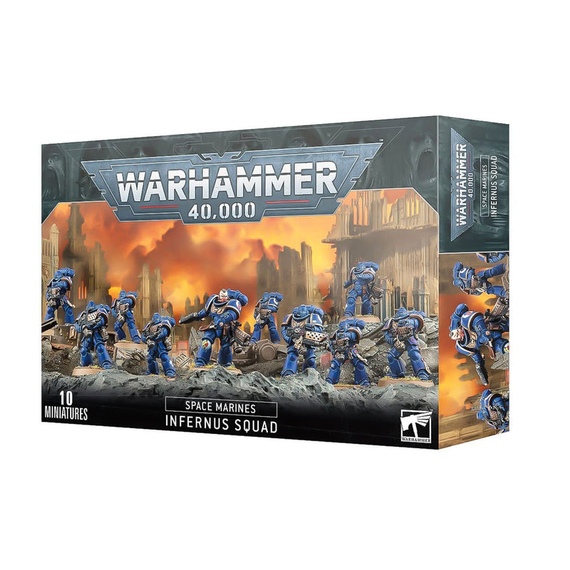 Games Workshop Warhammer 40,000: Space Marines - Infernus Squad available at Northumbrian Tin Soldier