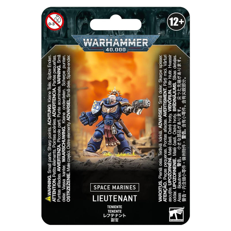 Games Workshop Warhammer 40,000: Space Marines - Lieutenant available at Northumbrian Tin Soldier
