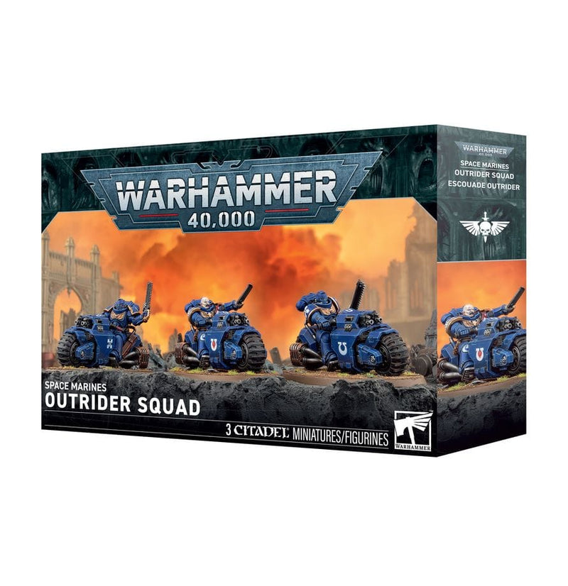 Games Workshop Warhammer 40,000: Space Marines: Outrider Squad available at Northumbrian Tin Soldier