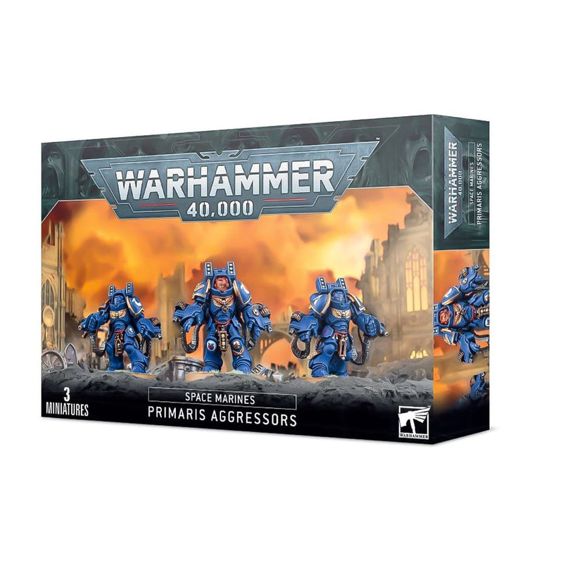 Games Workshop Warhammer 40,000: Space Marines - Primaris Aggressors available at Northumbrian Tin Soldier