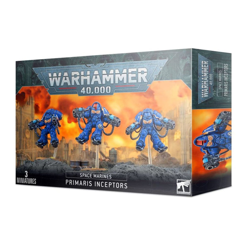 Games Workshop Warhammer 40,000: Space Marines - Primaris Inceptors available at Northumbrian Tin Soldier