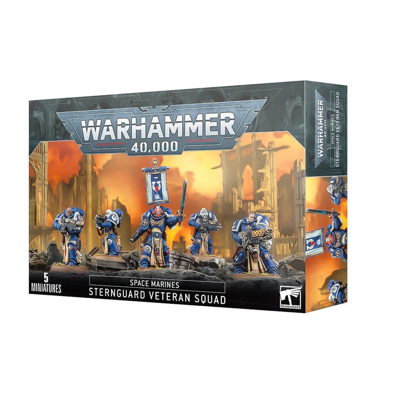 Games Workshop Warhammer 40,000: Space Marines - Sternguard Veteran Squad available at Northumbrian Tin Soldier