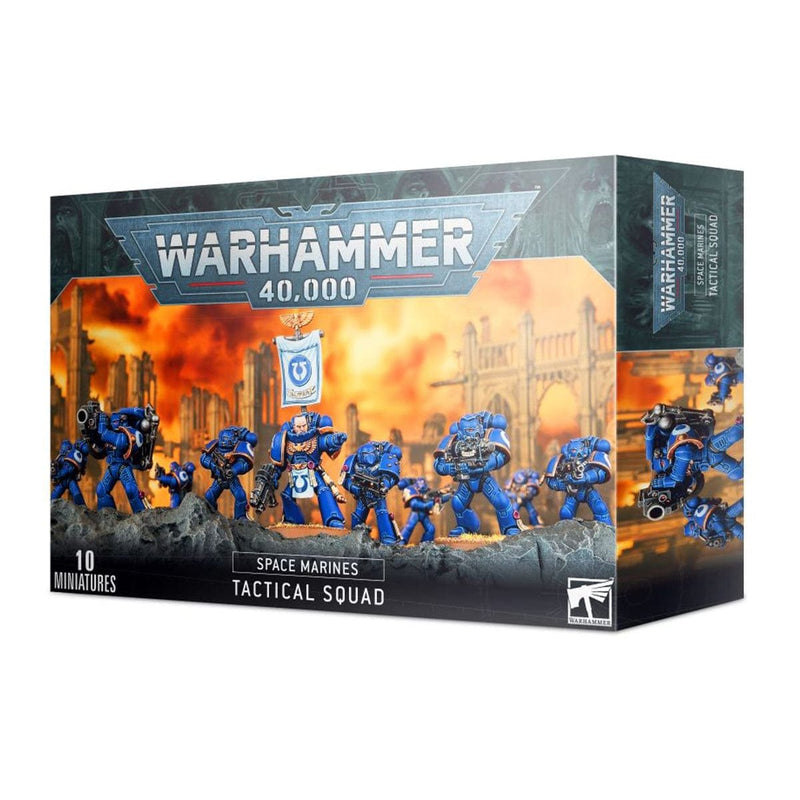 Games Workshop Warhammer 40,000: Space Marines - Tactical Squad available at Northumbrian Tin Soldier
