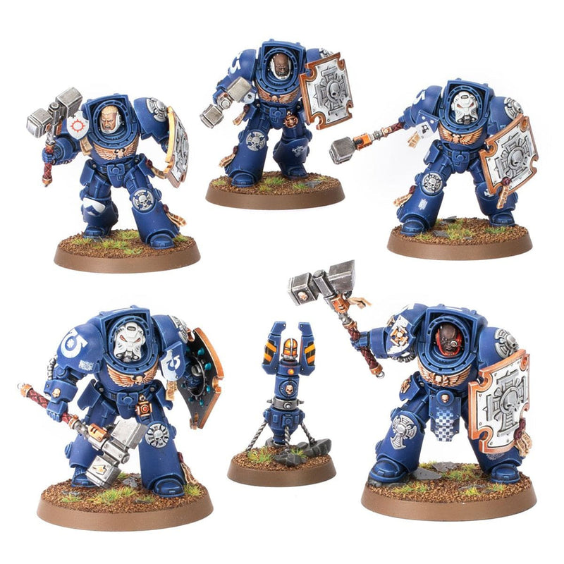Games Workshop Warhammer 40,000: Space Marines - Terminator Assault Squad available at Northumbrian Tin Soldier