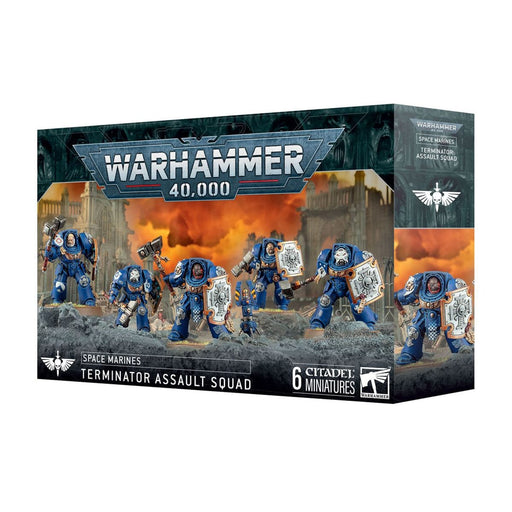 Games Workshop Warhammer 40,000: Space Marines - Terminator Assault Squad available at Northumbrian Tin Soldier