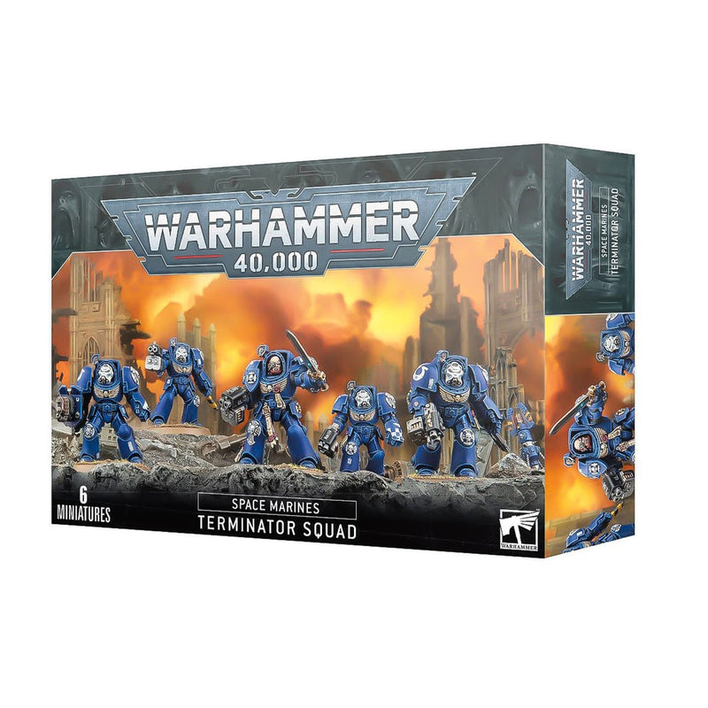 Games Workshop Warhammer 40,000: Space Marines - Terminator Squad available at Northumbrian Tin Soldier