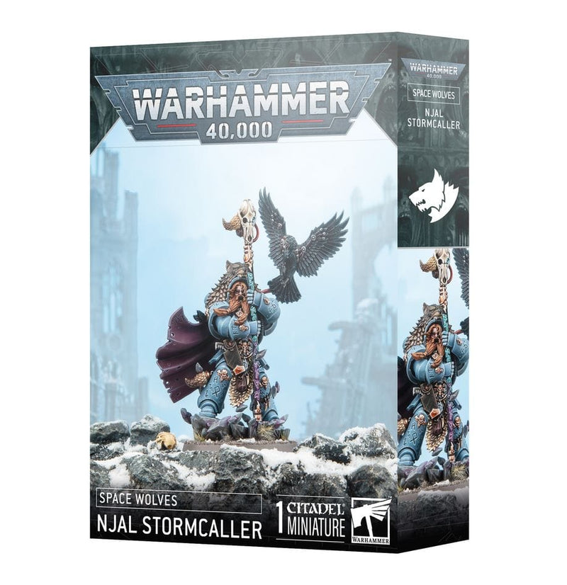 Games Workshop Warhammer 40,000: Space Wolves - Njal Stormcaller available at Northumbrian Tin Soldier
