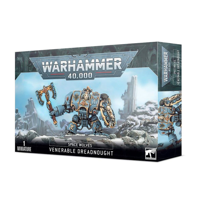 Games Workshop Warhammer 40,000: Space Wolves Venerable Dreadnought available at Northumbrian Tin Soldier