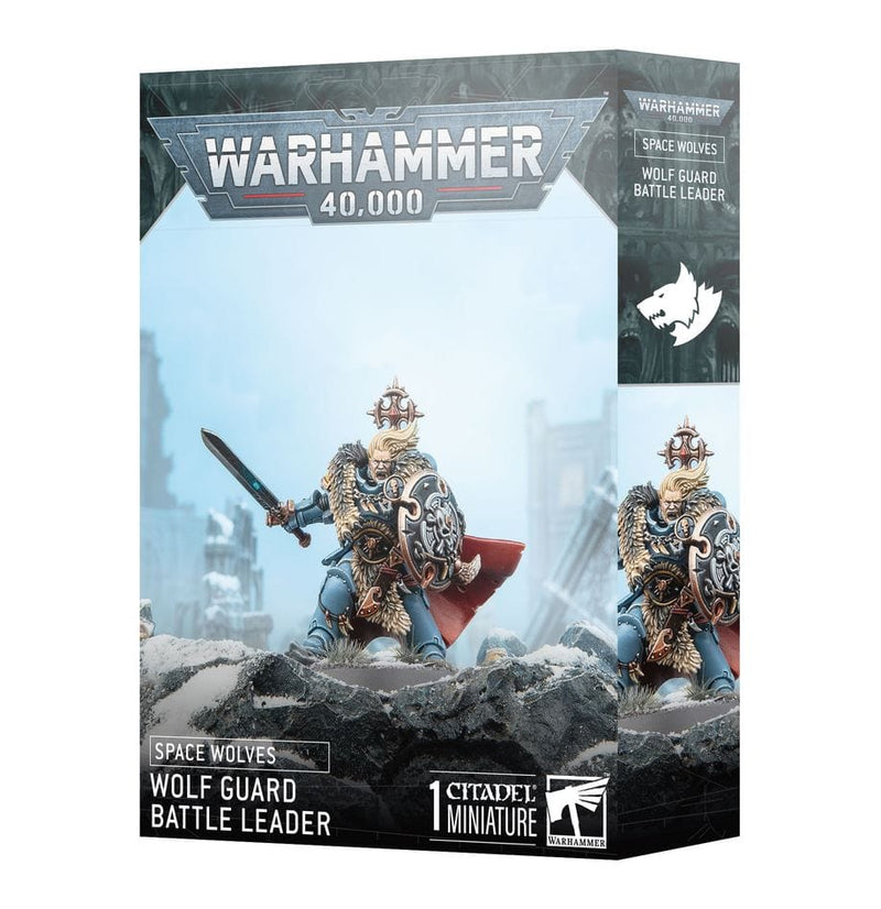 Games Workshop Warhammer 40,000: Space Wolves - Wolf Guard Battle Leader available at Northumbrian Tin Soldier