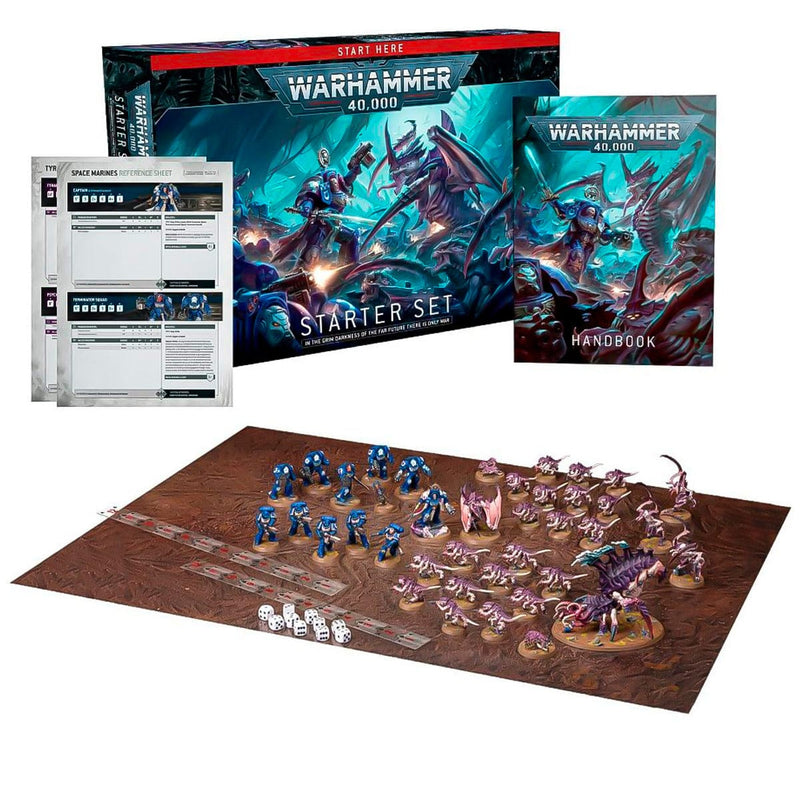 Games Workshop Warhammer 40,000: Starter Set available at Northumbrian Tin Soldier