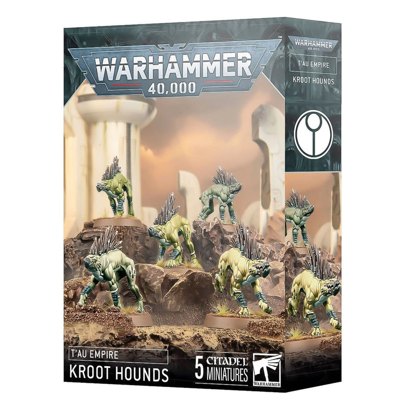 Games Workshop Warhammer 40,000: T'Au Empire - Kroot Hounds available at Northumbrian Tin Soldier