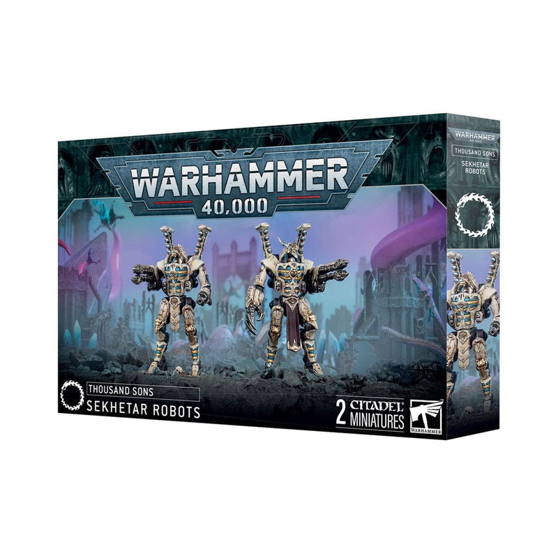 Games Workshop Warhammer 40,000: Thousand Sons -  Sekhetar Robots available at Northumbrian Tin Soldier