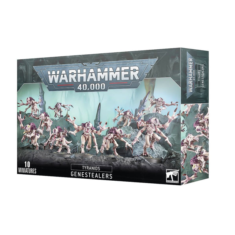 Games Workshop Warhammer 40,000: Tyranids - Genestealers. available at Northumbrian Tin Soldier