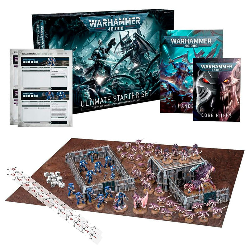 Games Workshop Warhammer 40,000: Ultimate Starter Set available at Northumbrian Tin Soldier