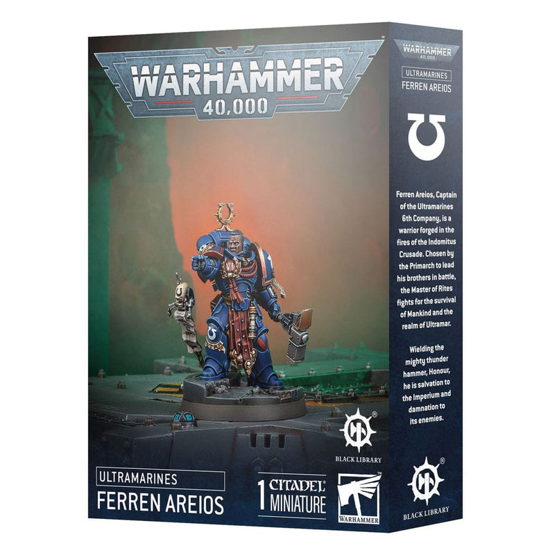 Games Workshop Warhammer 40,000: Ultramarines - Ferren Areios available at Northumbrian Tin Soldier