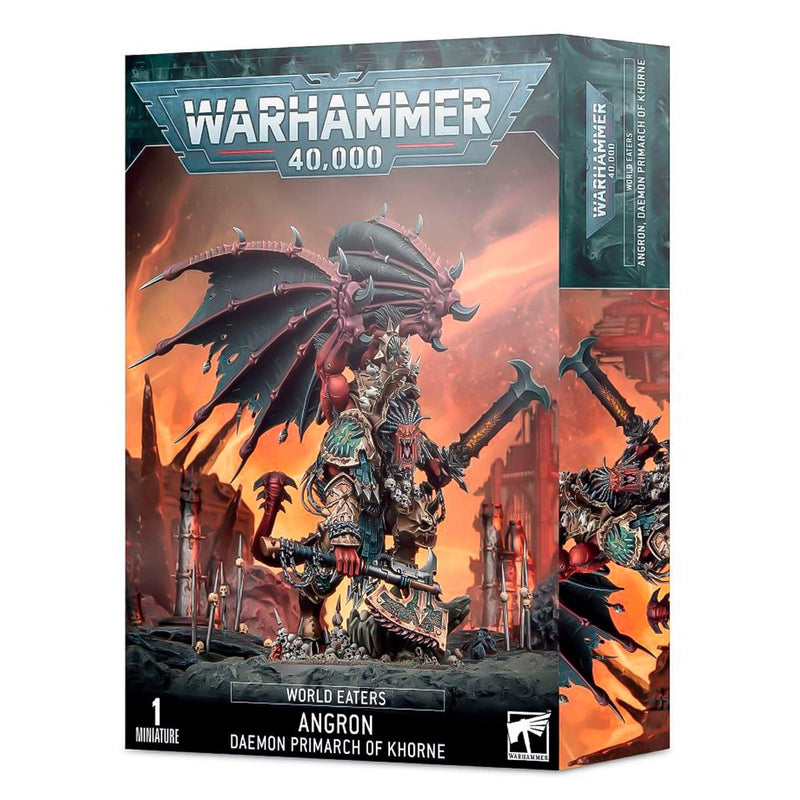 Games Workshop Warhammer 40,000: World Eaters - Angron, Daemon Primarch Of Khorne available at Northumbrian Tin Soldier