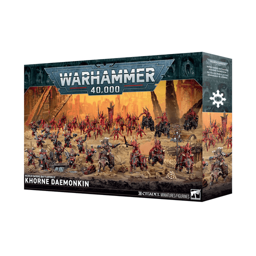 Games Workshop Warhammer 40,000: World Eaters - Khorne Daemonkin available at Northumbrian Tin Soldier