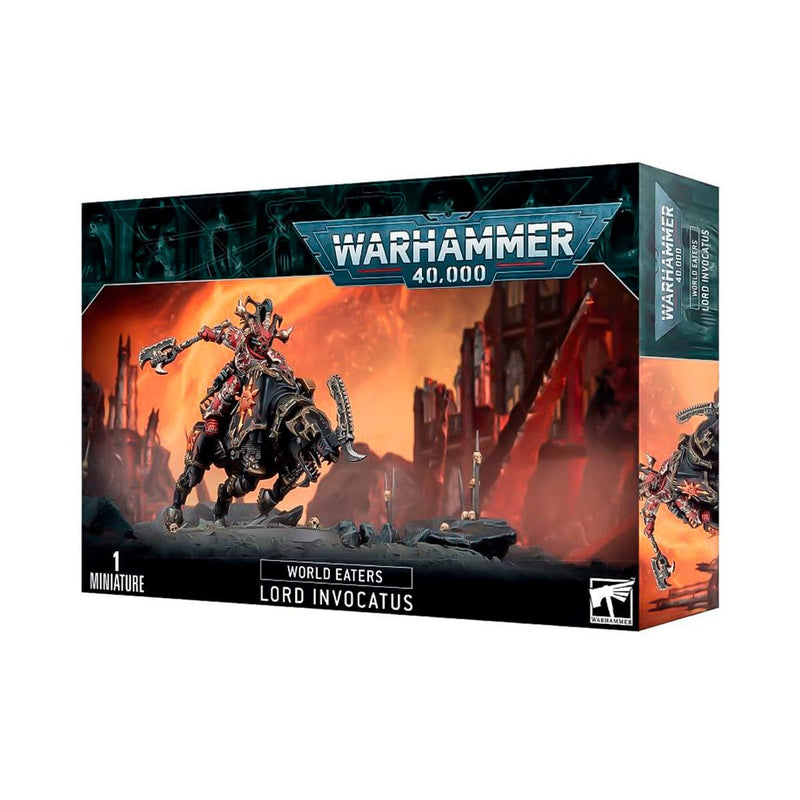 Games Workshop Warhammer 40,000: World Eaters - Lord Invocatus available at Northumbrian Tin Soldier