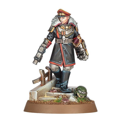 Games Workshop Warhammer 40000 Astra Militarum: Commissar Graves available at Northumbrian Tin Soldier