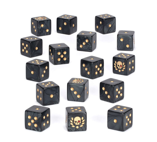 Games Workshop Warhammer 40000 Astra Militarum: Commissar Yarrick Dice available at Northumbrian Tin Soldier