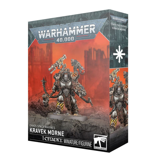 Games Workshop Warhammer 40000: Chaos Space Marines - Kravek Morne available at Northumbrian Tin Soldier