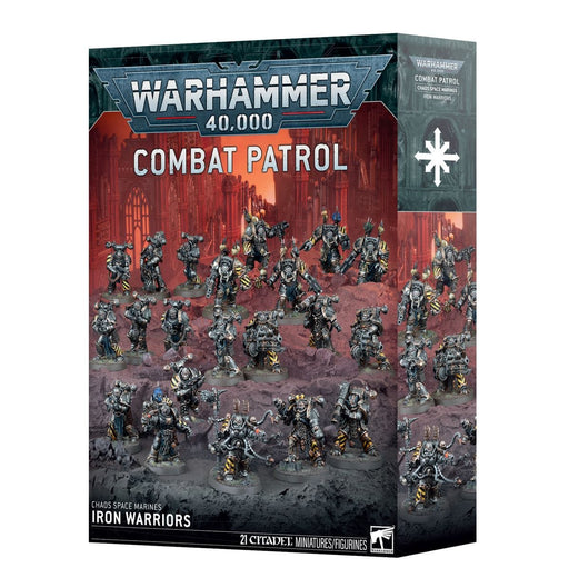 Games Workshop Warhammer 40000: Combat Patrol - Iron Warriors available at Northumbrian Tin Soldier