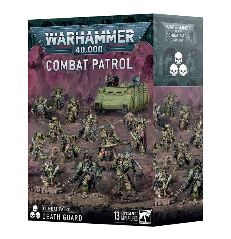 Games Workshop Warhammer 40000: Death Guard - Combat Patrol available at Northumbrian Tin Soldier